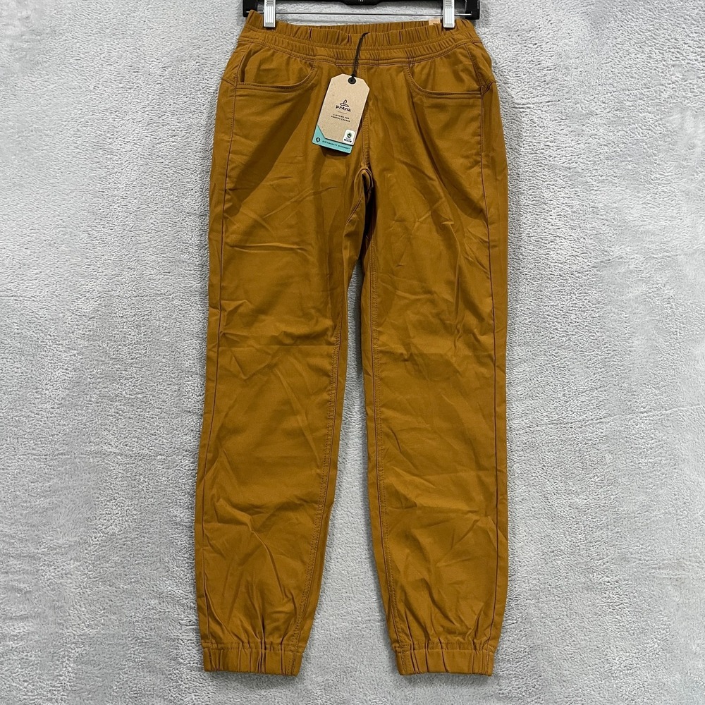 Prana Halle E-Waist Jogger II‎ Womens 2 Antique Bronze Relaxed Gorpcore Tapered